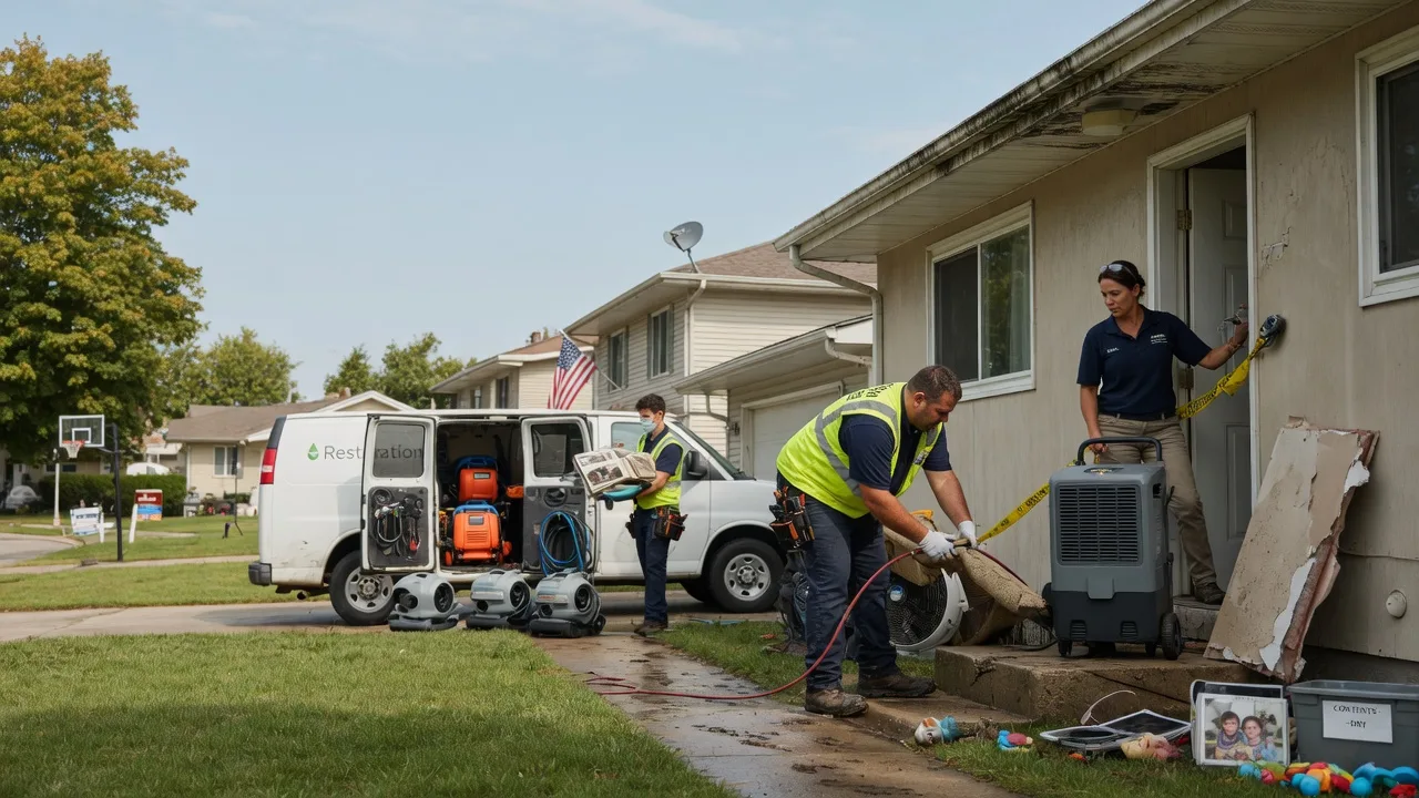 Water Damage Restoration in College Springs, IA near me
